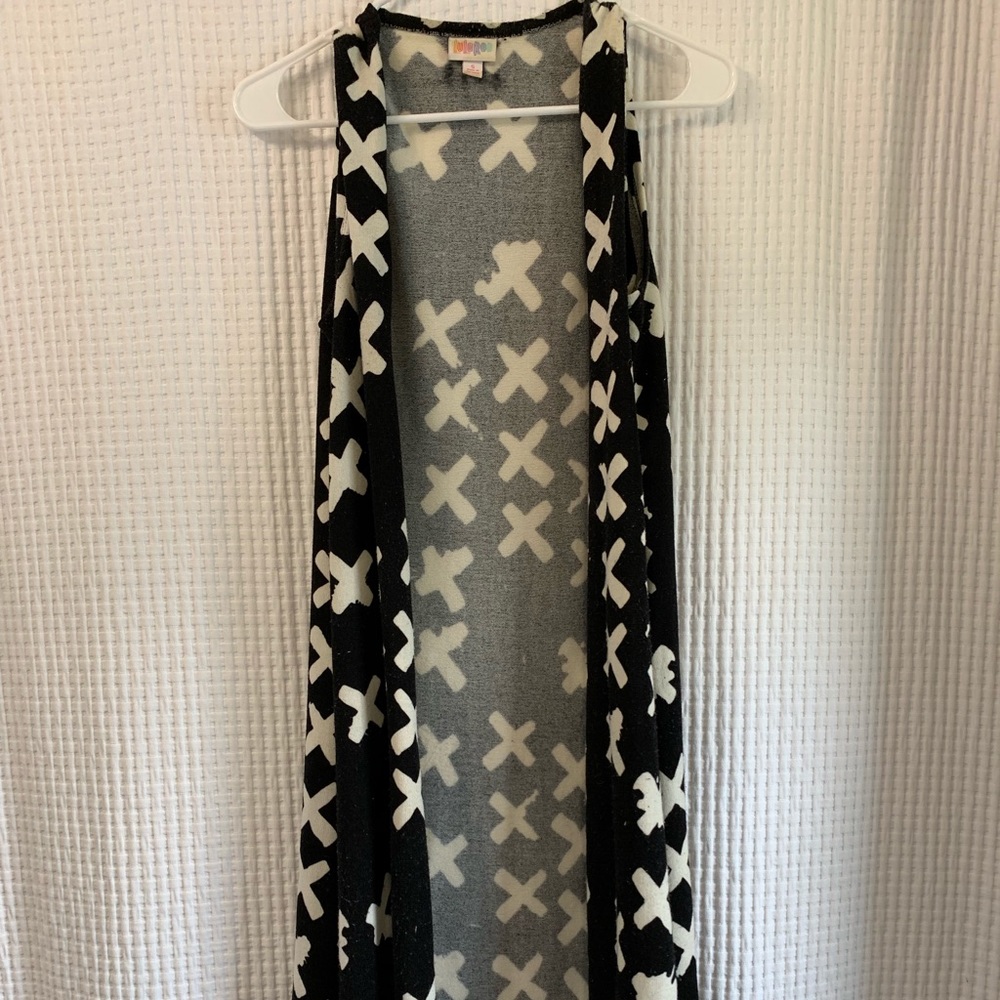 Lularoe Joy black with white X